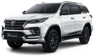 rental fortuner di belitung